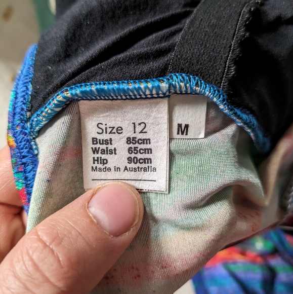 NWT Vintage COOGI Women's Scoop Back Swimsuit And Matching Wrap Skirt - Picture 12 of 14